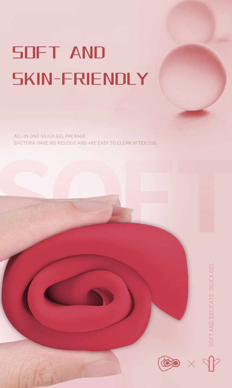 The Rose Clit Stimulator 10 Suction Modes