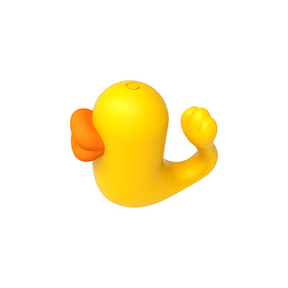 Vibrador tipo bala con forma de patito que parece un anillo en tu dedo 