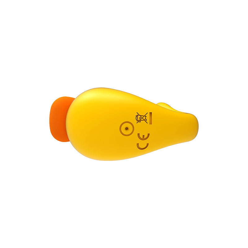 Vibrador tipo bala con forma de patito que parece un anillo en tu dedo 